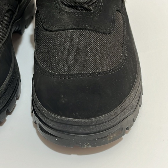 Attiba Black Tall Snow Boots Velcro Men’s 8 or Women’s 10 EU Size 43 Above Ankle - Picture 4 of 15